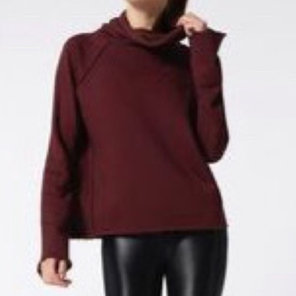ALALA Riki Cowl Neck Pullover Sweater size M cotton bamboo blend - Picture 1 of 7